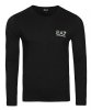 Emporio Armani longsleeve koszulka na długi rękaw męska czarna